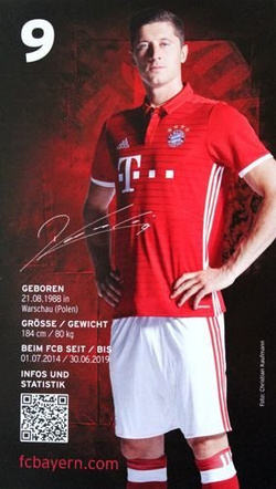 Zdjęcia Bayern Monachium sezon 2016/2017 (21 sztuk) - produkt oficjalany
