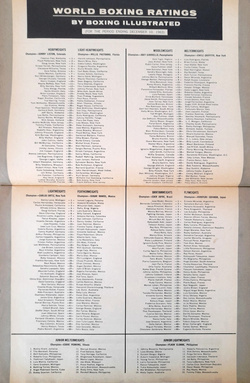 Magazyn Boxing Illustrated Wrestling News - rok 1964 (8 numerów)