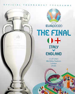 Program Finał Mistrzostwa Europy 2020 Włochy - Anglia 11.07.2021 (produkt oficjalny)
