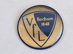 Odznaka VfL Bochum herb okrągły (polewa epoksydowa)