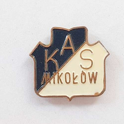 Odznaka AKS Mikołów (PRL, lakier)