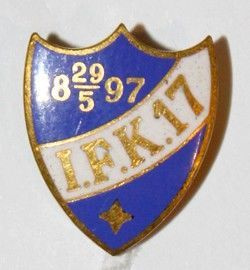 IFK Norrköping (emalia; z sygnaturą)