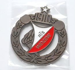 Magnes Widzew Łódź herb duży metalowy (produkt oficjalny)