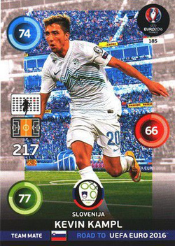 Kevin Kampl - Słowenia (nr 185 - Team Mate)
