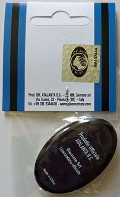 Magnes Atalanta Bergamo herb gumowy (produkt oficjalny)