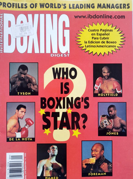 Magazyn Internation Boxing Digest, wrzesień 1998 (USA)