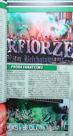 Biało-Zielono-Czarny Fanatyzm. Historia Kibiców GKS Bełchatów