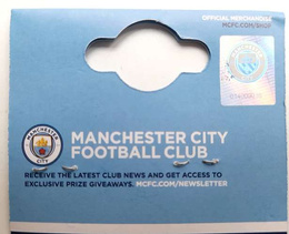 Zawieszka zapachowa Manchester City (produkt oficjalny)