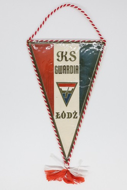 Proporczyk Klub Sportowy Gwardia Łódź (produkt oficjalny)