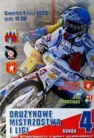 Program ligowy Polonia Bydgoszcz - GTŻ Grudziądz (01.05.2008)