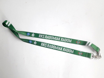 Smycz RKS Radomiak Radom z dwoma uchwytami (produkt oficjalny)