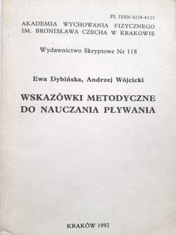 Wskazówki metodyczne do nauczania pływania (AWF Kraków)