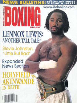 Magazyn Internation Boxing Digest, lipiec 1998 (USA)