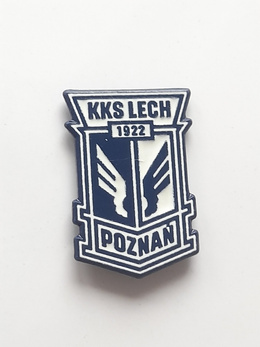 Odznaka KKS Lech Poznań lakierowana (produkt oficjalny)