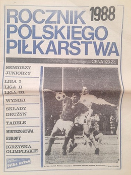 Magazyn Rocznik Polskiego Piłkarstwa 1988 (Piłka Nożna)