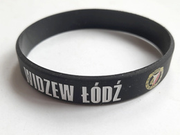 Opaska na rękę Widzew Łódź, czarna (produkt oficjalny)