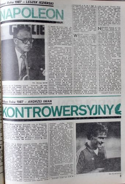 Tygodnik Piłka Nożna - Rocznik 1987 (kompletny)