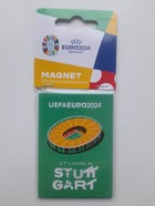 Magnes miasto-gospodarz Stuttgart UEFA Euro 2024 Niemcy (produkt oficjalny)