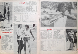 Miesięcznik Lekkoatletyka Rocznik 1976 (10 numerów, brak nr 7 i 12)
