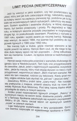 Henryk Bem. Na żużlowym torze