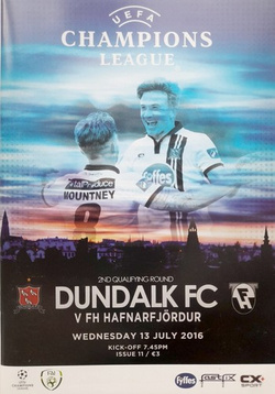 Program mecz Dundalk FC - FH Hafnarfjordur, eliminacje Ligi Mistrzów (13.7.2016)