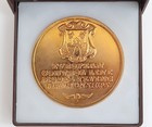 Medal złoty Mistrzostwa Europy w lataniu modelami samolotów Częstochowa 1991 (w etui)