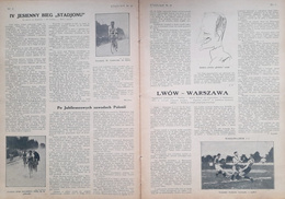 Ilustrowany Tygodnik Sportowy Stadjon - Rocznik 1925 (18 numerów)