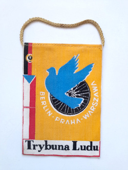 Proporczyk XXV Jubileuszowy Wyścig Pokoju, mały