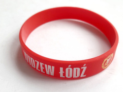 Opaska na rękę Widzew Łódź, czerwona (produkt oficjalny)