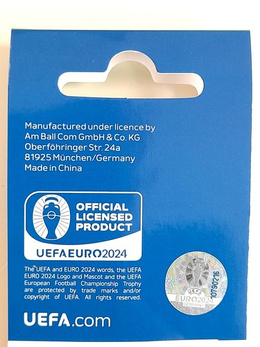 Odznaka logo Mistrzostwa Europy UEFA Euro 2024 Niemcy (produkt oficjalny)