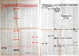 Gazeta Przegląd Sportowy Igrzyska Olimpijskie Montreal 1976 (15 numerów)