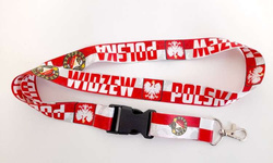 Smycz Widzew Łódź - Polska (produkt oficjalny)