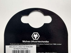 Brelok Wolverhampton Wanderers herb duży (produkt oficjalny)
