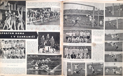Tygodnik Stadion Czechosłowacja Rocznik 1961 (kompletny 52 numery, oprawiony)