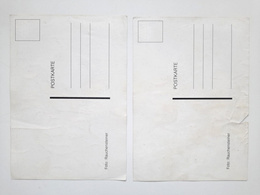 Pocztówki Reprezentacja Niemiec - Frank Neubarth, Stefan Reuter (2 sztuki)