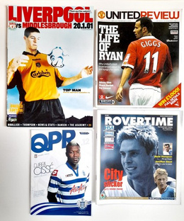 Programy Premier League 2001-2012 (4 sztuki)