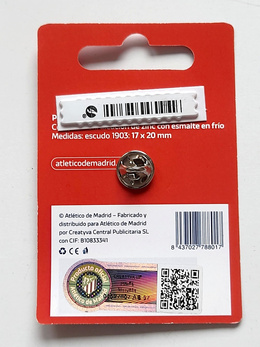 Odznaka Atletico Madryt stary herb 1903-1911 (produkt oficjalny)