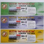 Bilety RTS Widzew Łódź - Górnik Łęczna I liga trzy rodzaje (sezon 2003/2004)