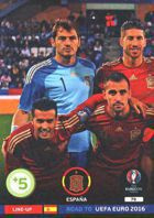 Hiszpania (nr 79 - Line-up)