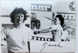 Pocztówka Daniela Jaworska (lekkoatletyka)
