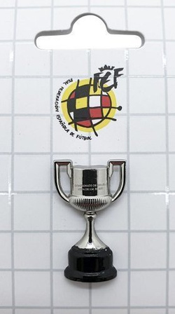 Trofeum Puchar Króla odznaka - Copa del Rey (produkt oficjalny RFEF)