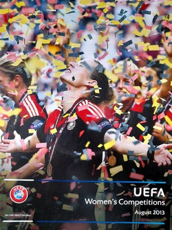 Rozgrywki kobiece. Informator UEFA (sierpień 2013) + DVD