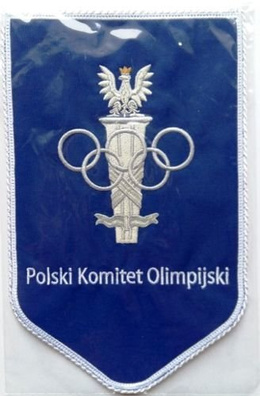 Proporczyk Polski Komitet Olimpijski (duży)