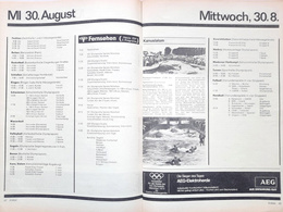 Skarb Kibica Igrzyska Olimpijskie Monachium 1972 (magazyn kicker)