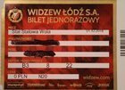 Bilet Mecz Widzew Łódź - Stal Stalowa Wola II liga (01.12.2018)