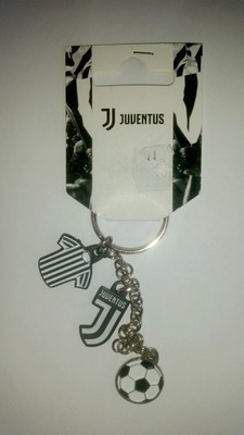 Brelok Juventus Turyn charms - herb, koszulka, piłka (produkt oficjalny)