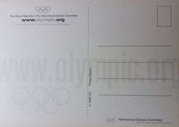 Karta Pocztowa Oficjalna strona Międzynarodowego Komitetu Olimpijskiego