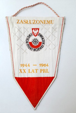 Proporczyk Zasłużonemu dla Polskiego Związku Piłki Nożnej (1964)