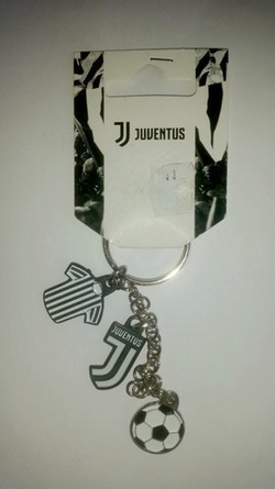 Brelok Juventus Turyn charms - herb, koszulka, piłka (produkt oficjalny)