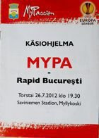 Program MyPa 47 - Rapid Bukareszt Liga Europy (26.07.2012)